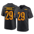 Friene W.Commanders #29 Rasul Douglas Player Black Home Game Stitched Jerseys