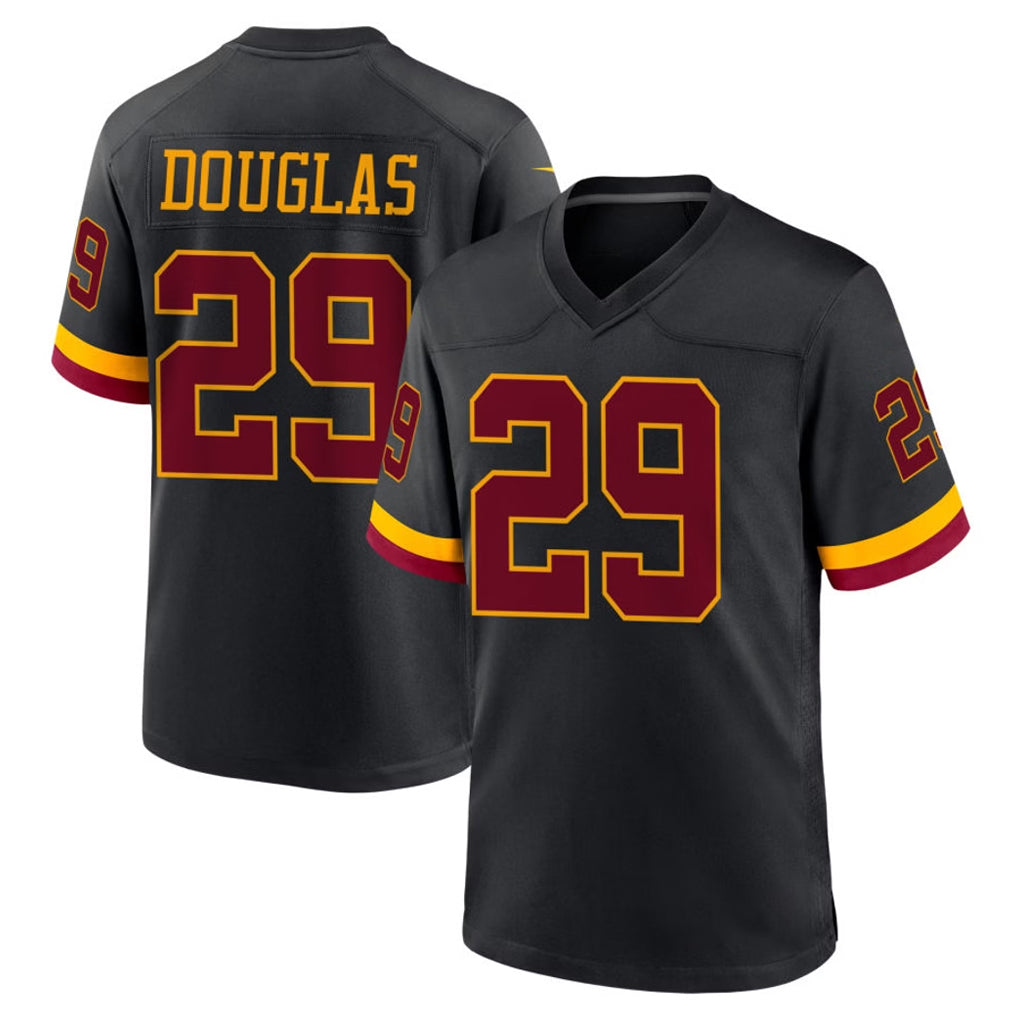 Friene W.Commanders #29 Rasul Douglas Player Black Limited Home Game Stitched Jerseys