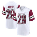 Friene W.Commanders #29 Rasul Douglas Player White Game Home Stitched Jerseys