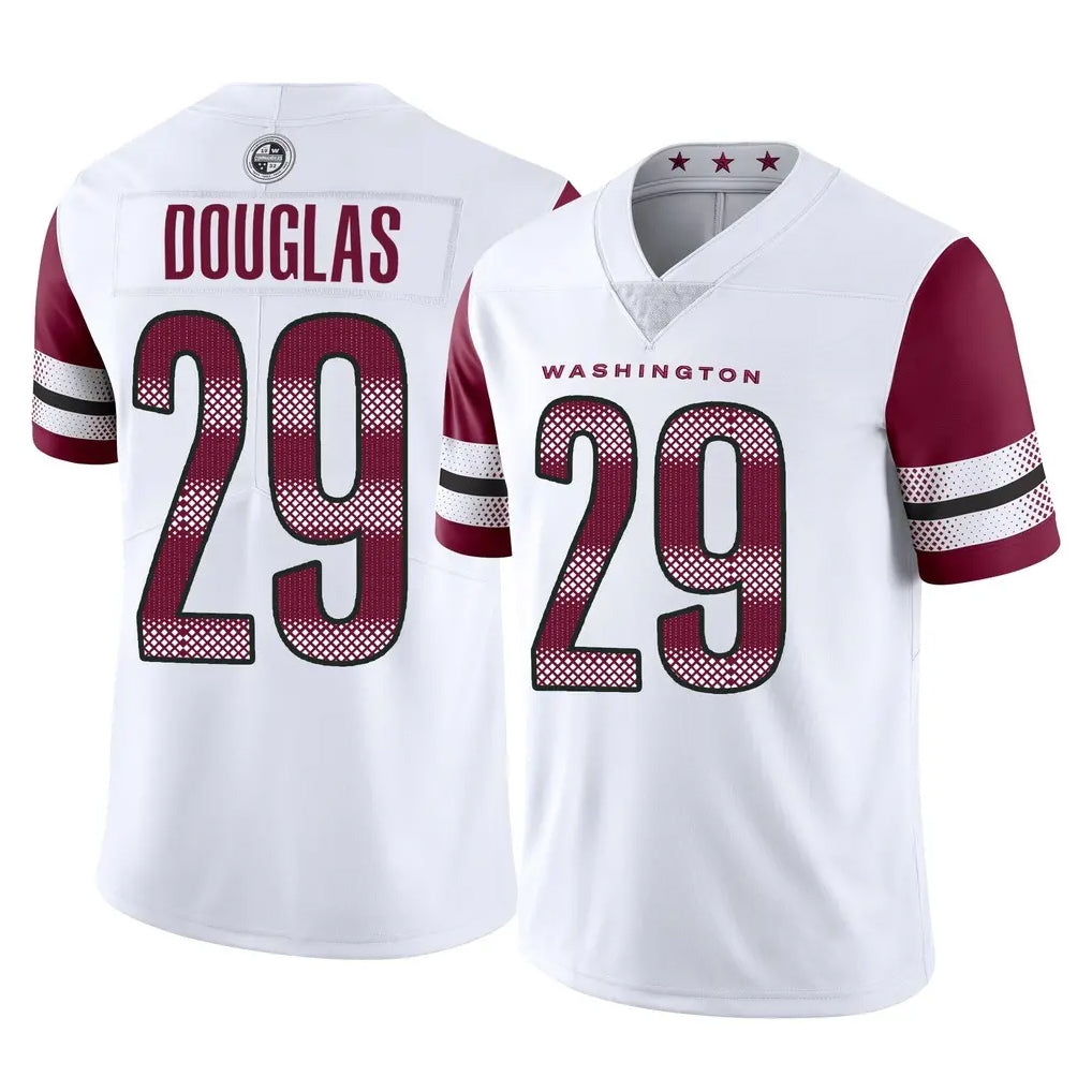Friene W.Commanders #29 Rasul Douglas Player White Limited Vapor Home Game Stitched Jerseys