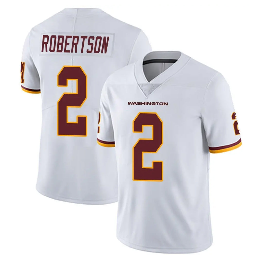Friene W.Commanders #2 Amik Robertson Player White Limited Vapor Untouchable Home Game Stitched Jerseys