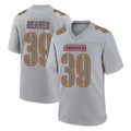 Friene W.Commanders #39 Jeremy Reaves Player Gray Atmosphere Fashion Home Game Stitched Jerseys