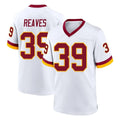 Friene W.Commanders #39 Jeremy Reaves Player White Home Game Stitched Jerseys