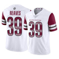 Friene W.Commanders #39 Jeremy Reaves Player White Limited Vapor Home Game Stitched Jerseys