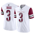 Friene W.Commanders #3 Stefon Diggs Player White Limited Vapor Home Game Stitched Jerseys