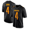 Friene W.Commanders #4 Frankie Luvu Player Black Fashion Stitched Jerseys