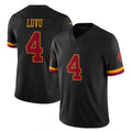 Friene W.Commanders #4 Frankie Luvu Player Black Limited Vapor Home Game Stitched Jerseys