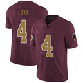 Friene W.Commanders #4 Frankie Luvu Player Burgundy Alternate Vapor Untouchable Limited  Stitched Jerseys