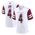 Friene W.Commanders #4 Frankie Luvu Player White Game Home Stitched Jerseys