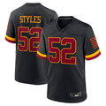 Friene W.Commanders #52 Sonny Styles Black Game Player Stitched Jerseys