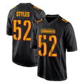 Friene W.Commanders #52 Sonny Styles Player Black Carbon Fashion Home Game Stitched Jerseys