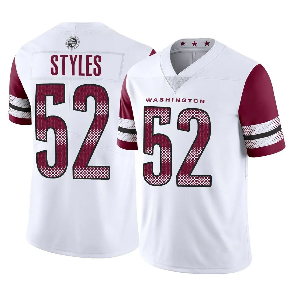 Friene W.Commanders #52 Sonny Styles Player White Limited Vapor Home Game Stitched Jerseys