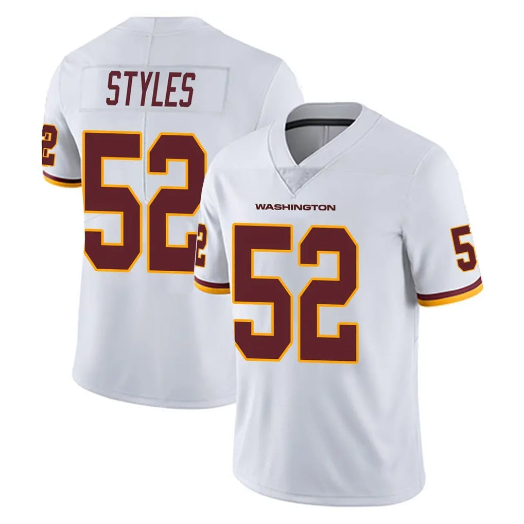 Friene W.Commanders #52 Sonny Styles Player White Limited Vapor Untouchable Home Game Stitched Jerseys