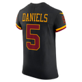 Friene W.Commanders #5 Jayden Daniels Black Alternate Vapor F.U.S.E. Elite Stitched Jerseys