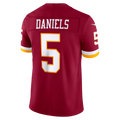 Friene W.Commanders #5 Jayden Daniels Burgundy Team Vapor F.U.S.E. Stitched Limited Jerseys