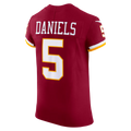 Friene W.Commanders #5 Jayden Daniels Burgundy Vapor F.U.S.E. Elite Stitched Jerseys