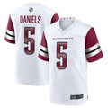 Friene W.Commanders #5 Jayden Daniels White 2024 Draft First Round Pick Player Game Stitched Jerseys