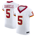 Friene W.Commanders #5 Jayden Daniels White Alternate 2 Super Bowl Era Vapor F.U.S.E. Elite Stitched Jerseys