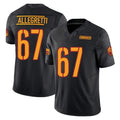 Friene W.Commanders #67 Nick Allegretti Player Black Limited Vapor F.U.S.E. Home Game Stitched Jerseys