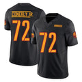 Friene W.Commanders #72 Josh Conerly Jr. Player Black Limited Vapor F.U.S.E. Home Game Stitched Jerseys