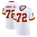 Friene W.Commanders #72 Josh Conerly Jr. Player White Home Game Stitched Jerseys