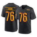 Friene W.Commanders #76 Sam Cosmi Player Black Home Game Stitched Jerseys