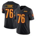 Friene W.Commanders #76 Sam Cosmi Player Black Limited Vapor F.U.S.E. Home Game Stitched Jerseys