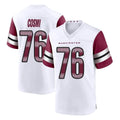 Friene W.Commanders #76 Sam Cosmi Player White Game Home Stitched Jerseys