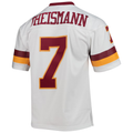 Friene W.Commanders #7 Joe Theismann Mitchell & Ness White Legacy Replica Puhic Stitched Jerseys