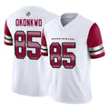 Friene W.Commanders #85 Chig Okonkwo Player White Vapor F.U.S.E. Limited Home Game Stitched Jerseys