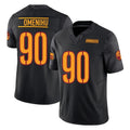 Friene W.Commanders #90 Charles Omenihu Player Black Limited Vapor F.U.S.E. Home Game Stitched Jerseys