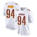 Friene W.Commanders #94 Daron Payne Player White Limited Vapor Untouchable Home Game Stitched Jerseys