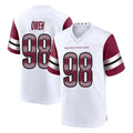 Friene W.Commanders #98 Odafe Oweh Player White Game Home Stitched Jerseys