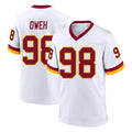 Friene W.Commanders #98 Odafe Oweh Player White Home Game Stitched Jerseys