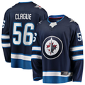 Friene W.Jets #56 Kale Clague Navy Home Breakaway Jerseys