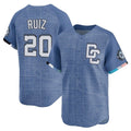 Friene W.Nationals #20 Keibert Ruiz Player Light Blue Limited City Connect Stitched Jerseys