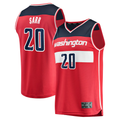 Friene W.Wizards #20 Alexandre Sarr Red Fast Break Replica Player Jerseys - Icon Edition