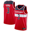 Friene W.Wizards #3 Trae Young Red Swingman Jerseys - Icon Edition